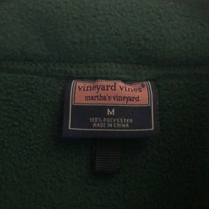 Vineyard Vines Green Fleece Vest